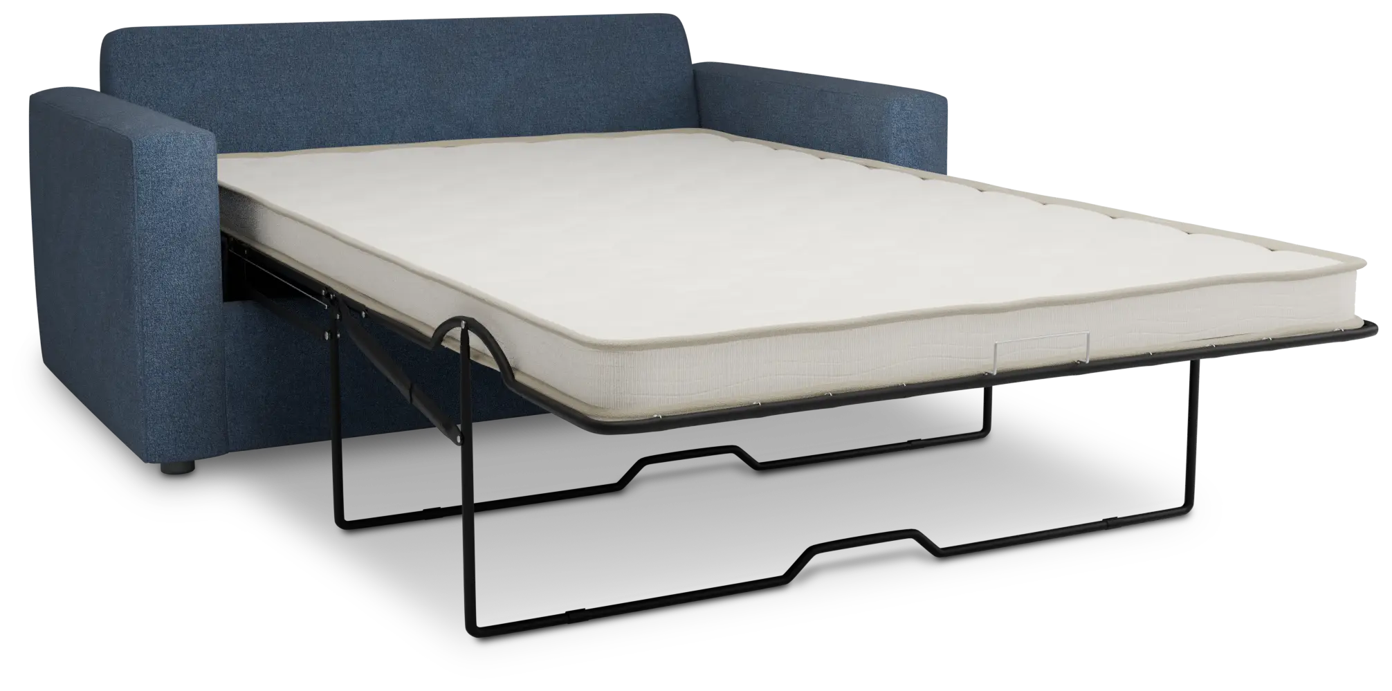 Siesta Maguire Blue Fabric Innerspring Sleeper Siesta Maguire Blue Fabric Innerspring Sleeper