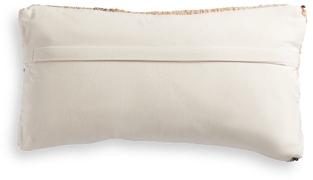 Greb Light Brown Lumbar Accent Pillow