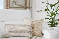 Tarsi Ivory 22" Accent Pillow