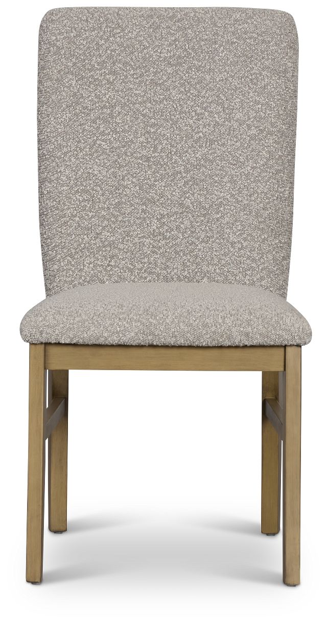 Modesto Light Tone Upholstered Side Chair