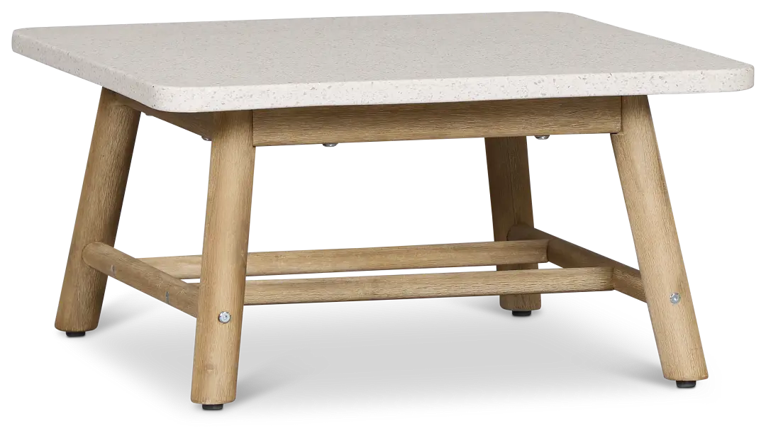 Azure Light Tone Square Coffee Table Azure Light Tone Square Coffee Table