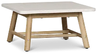 Azure Light Tone Square Coffee Table
