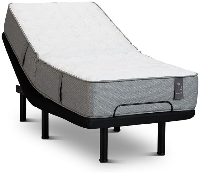 Scott Living By Restonic Dalland Firm Deluxe Adjustable Mattress Set
