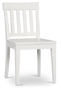 Nantucket White Pine Wood Side Chair