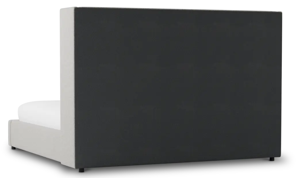 Captiva Elavation Khaki 60" Upholstered Shelter Bed Captiva Elavation Khaki 60" Upholstered Shelter Bed