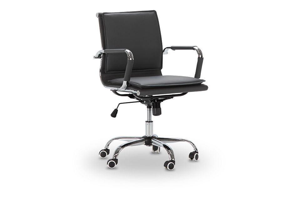 Denver Gray Uph Desk Chair