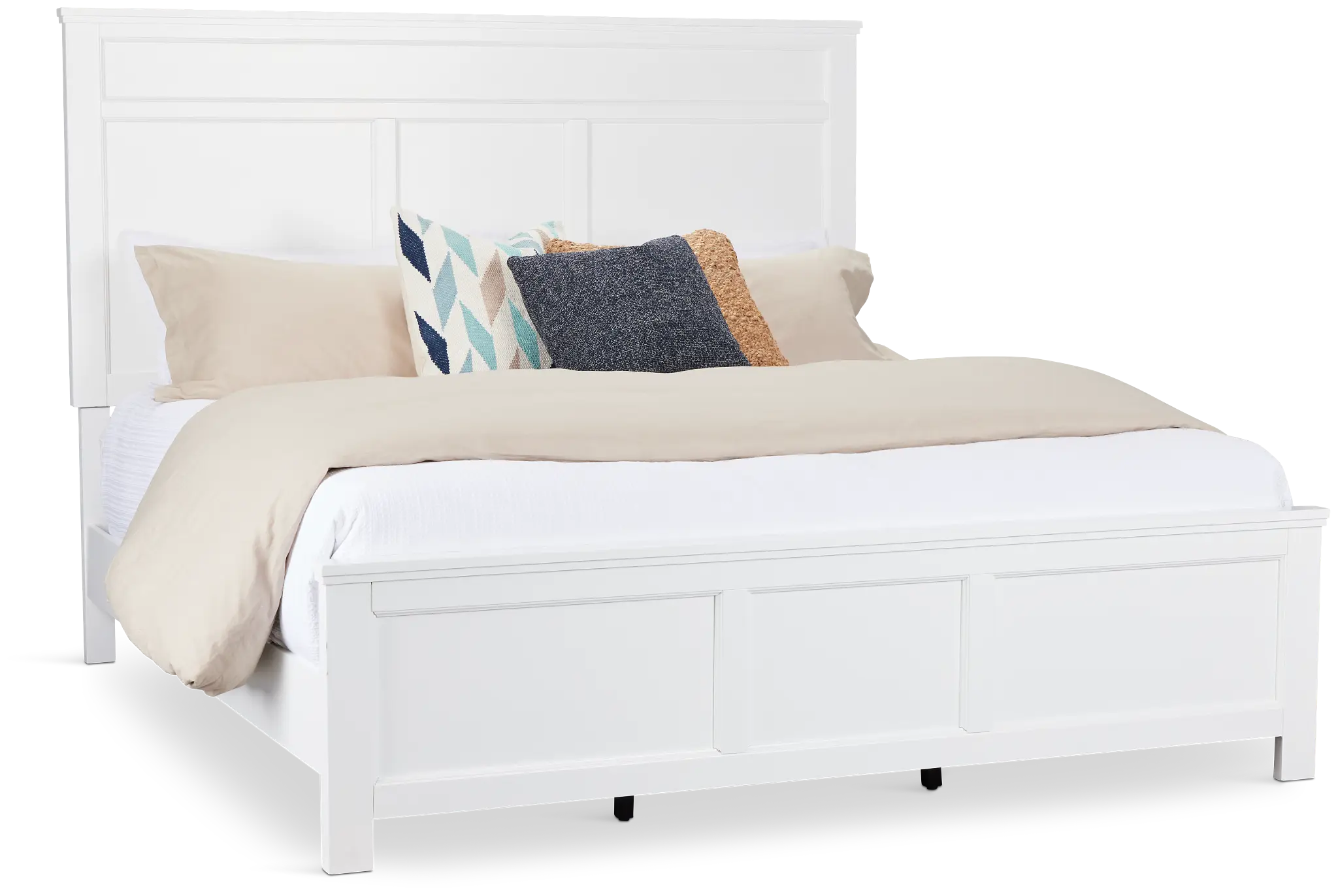 Seabrook White Panel Bed Seabrook White Panel Bed