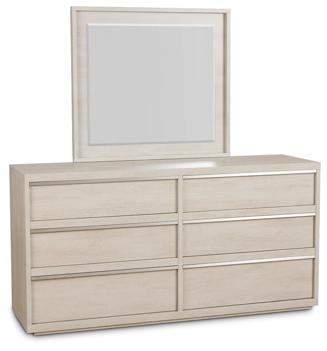 Capraia Light Tone Dresser & Mirror