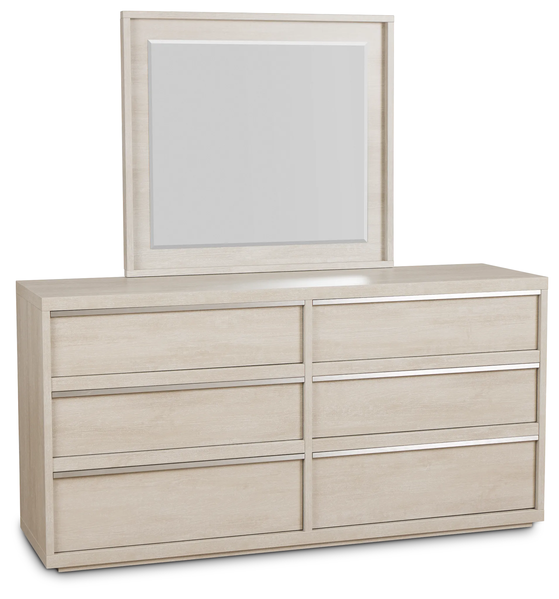 Capraia Light Tone Dresser & Mirror