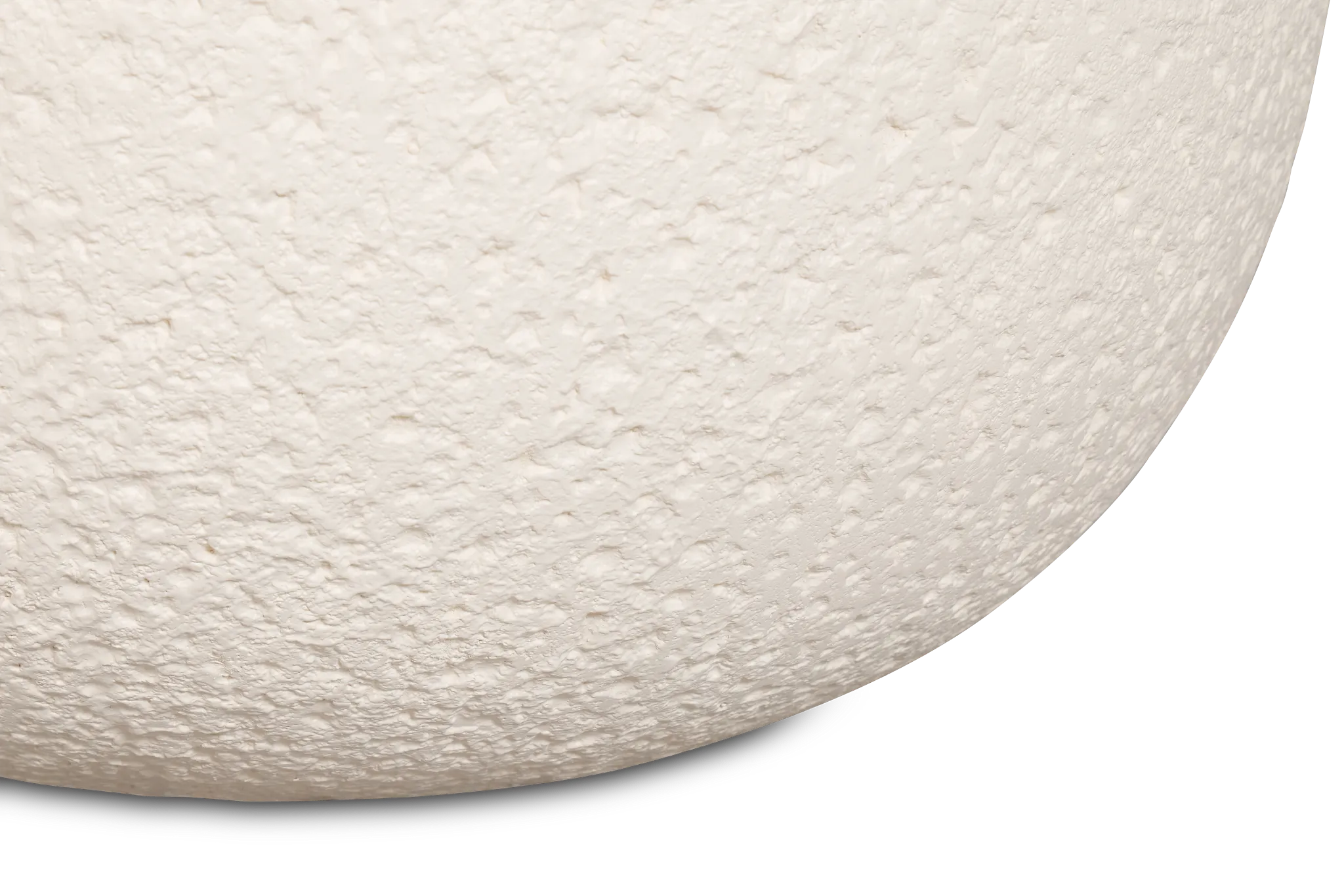 Calia White Round Accent Table