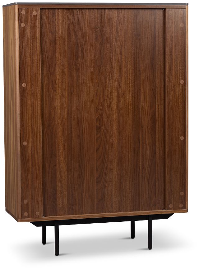 Wayne Mid Tone High Curio Cabinet
