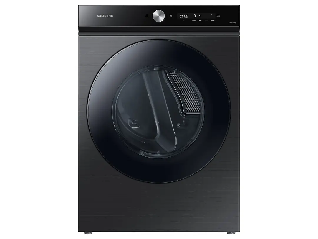 Samsung Bespoke Series Black Front Load Electric Dryer Samsung Bespoke Series Black Front Load Electric Dryer