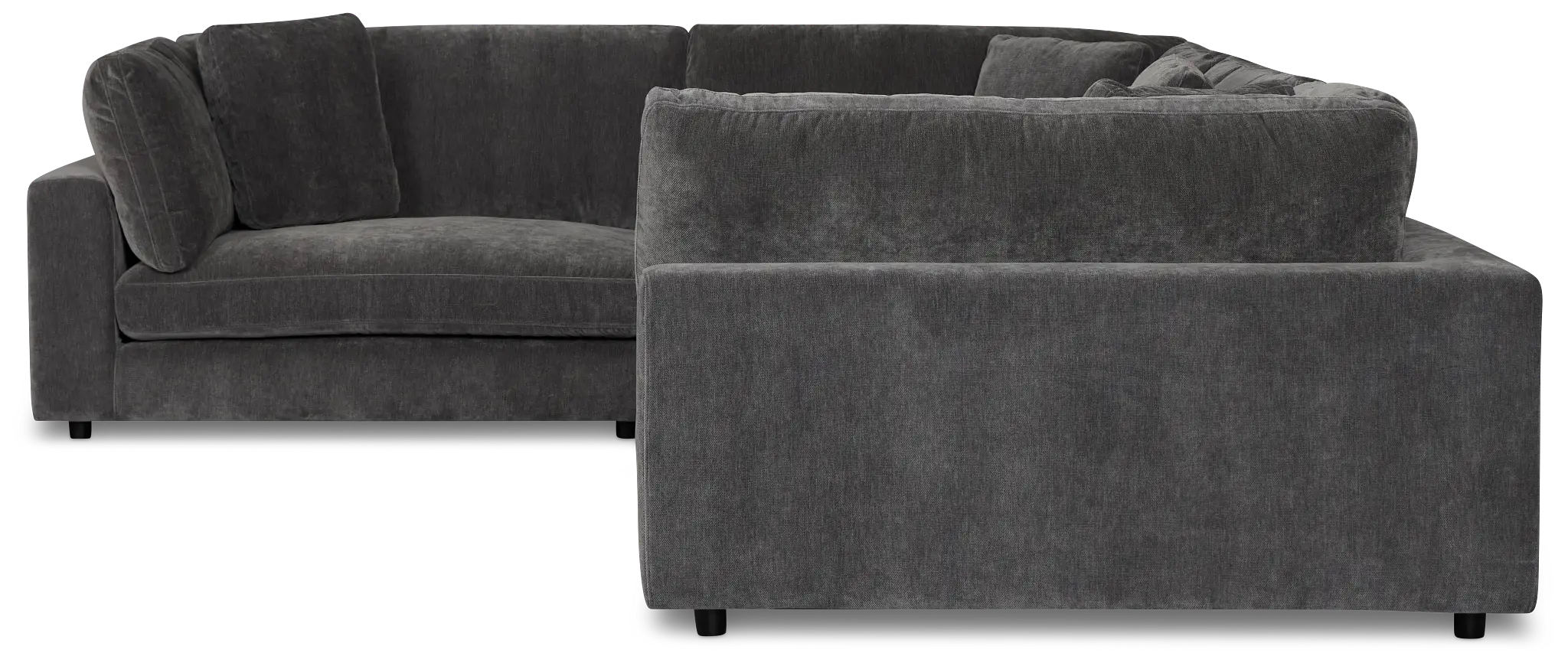 Lounge Dark Gray Fabric Medium Right Chaise Sectional Lounge Dark Gray Fabric Medium Right Chaise Sectional