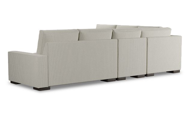 Edgewater Lucy Light Beige Medium Two-arm Sectional
