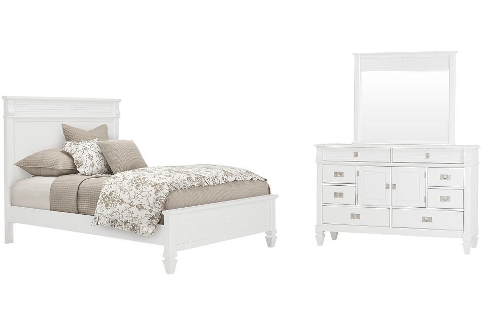 Marina White Panel Bedroom Bedroom Bedroom Sets City Furniture