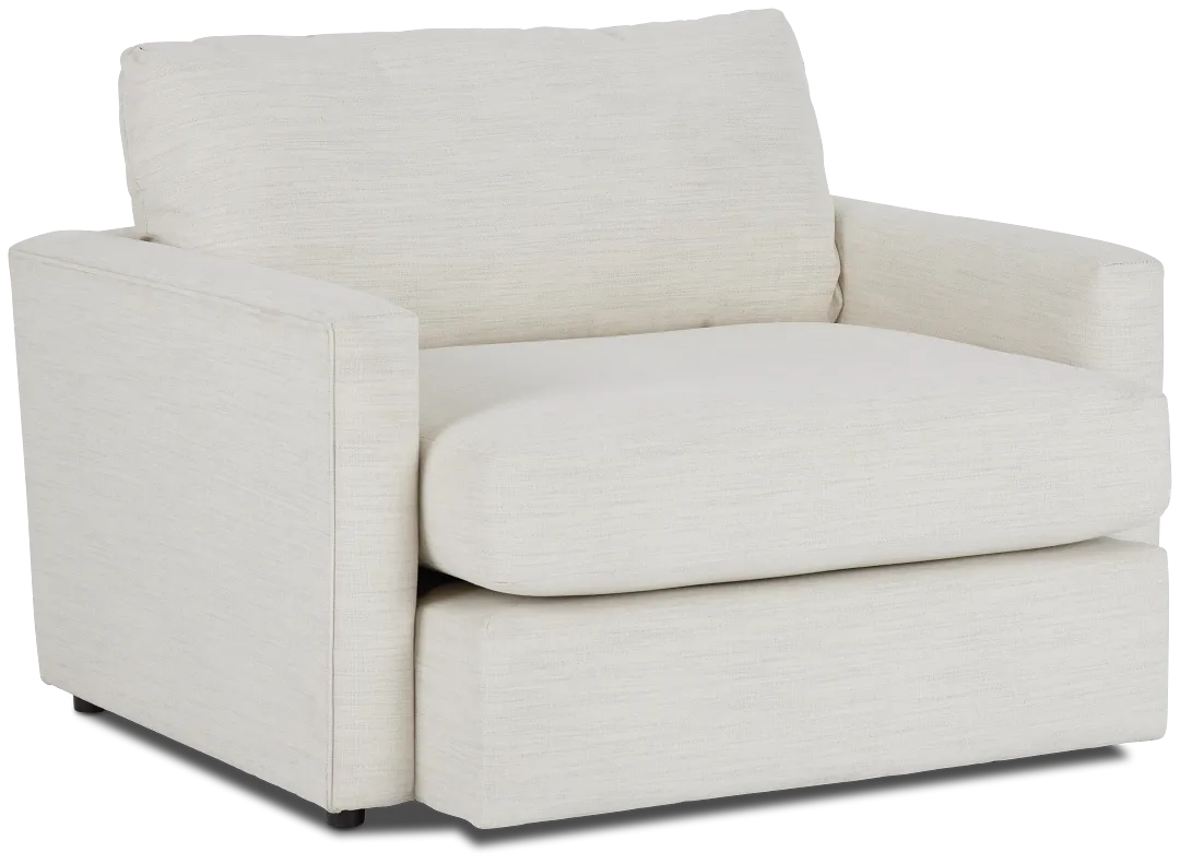 Noah Ivory Fabric Chair