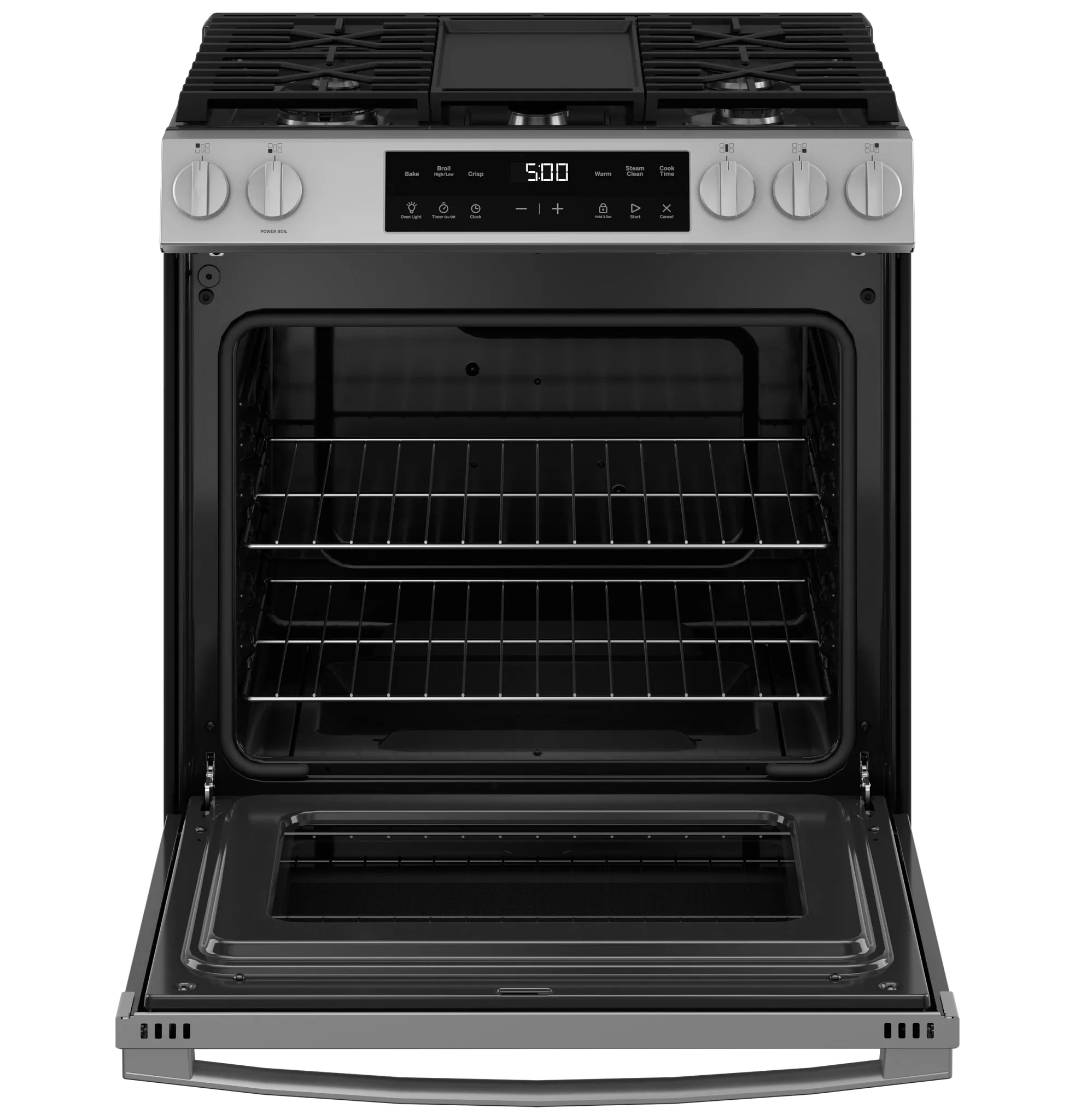 Ge 500 Series Stainless Steel 30" Gas Range