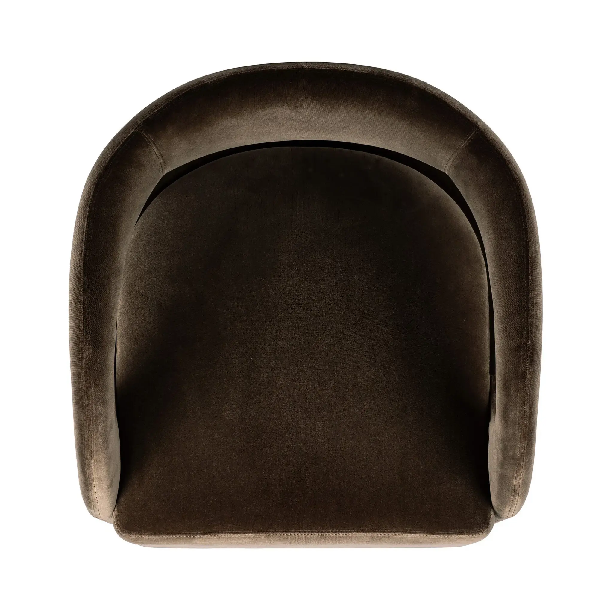 Four Hands Hawkins Brown Velvet Accent Chair Four Hands Hawkins Brown Velvet Accent Chair