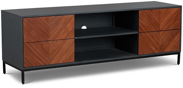 Kenzo Gray Accent Tv Stand (1)
