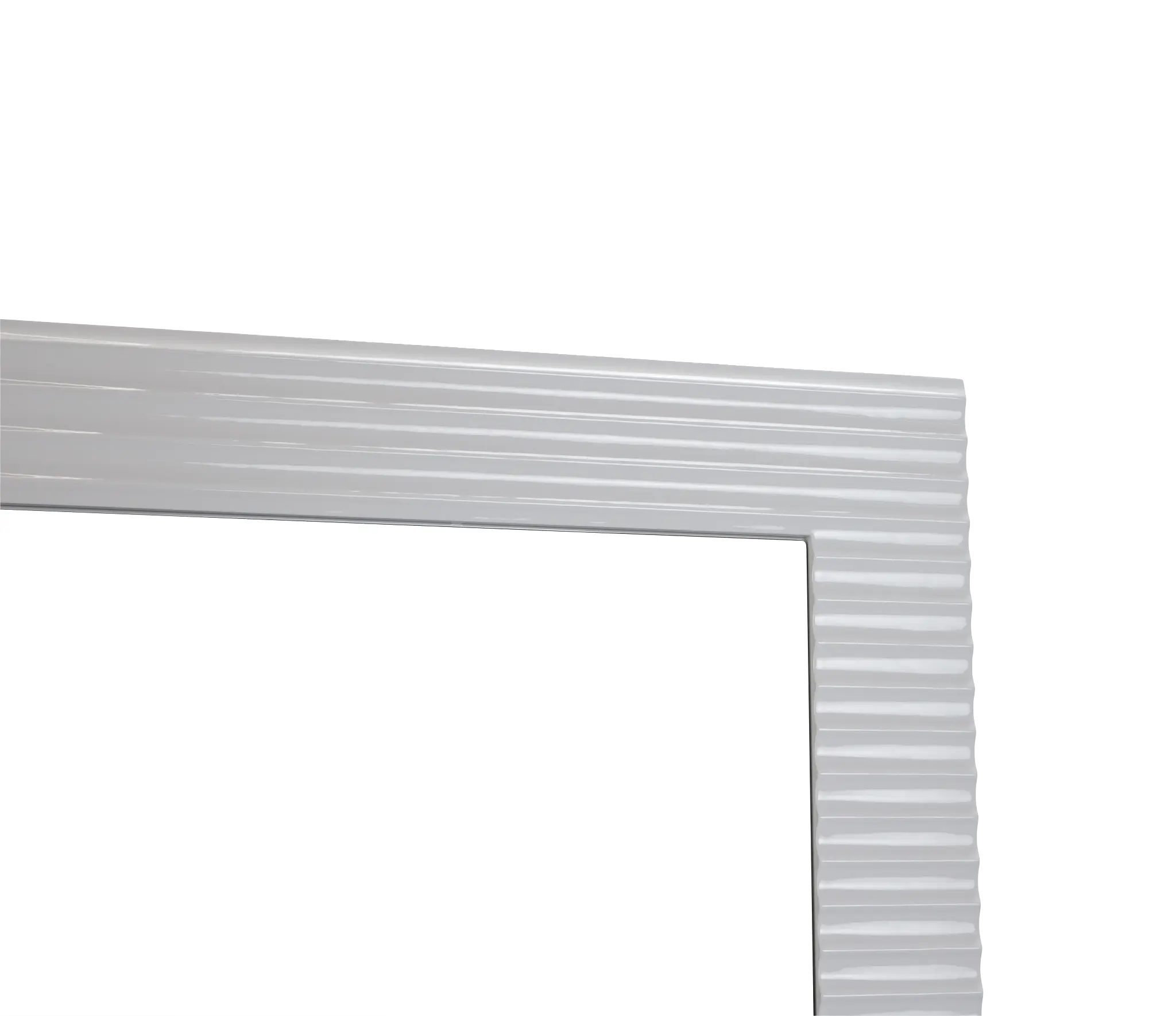 Surge White Floor Mirror Surge White Floor Mirror