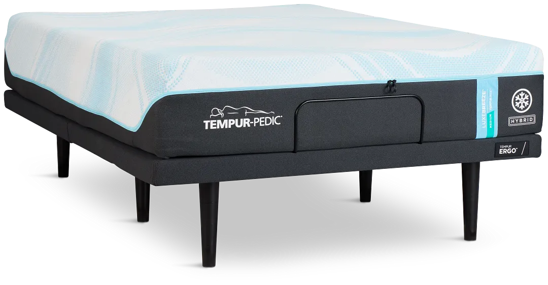 Tempur-pedic Tempur-luxebreeze Medium Ergo 3.0 Adjustable Mattress Set