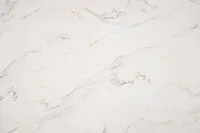 Viscaya White Table & 4 Light Taupe Upholstered Chairs