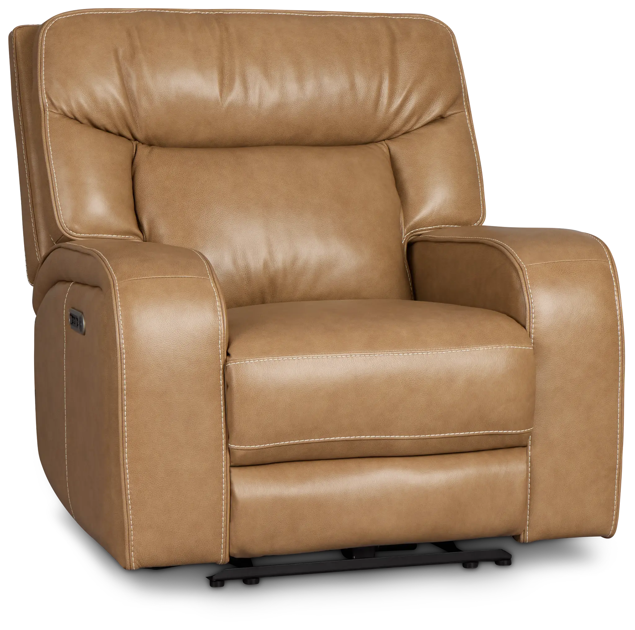 Jasper Light Brown Leather Power Recliner Jasper Light Brown Leather Power Recliner