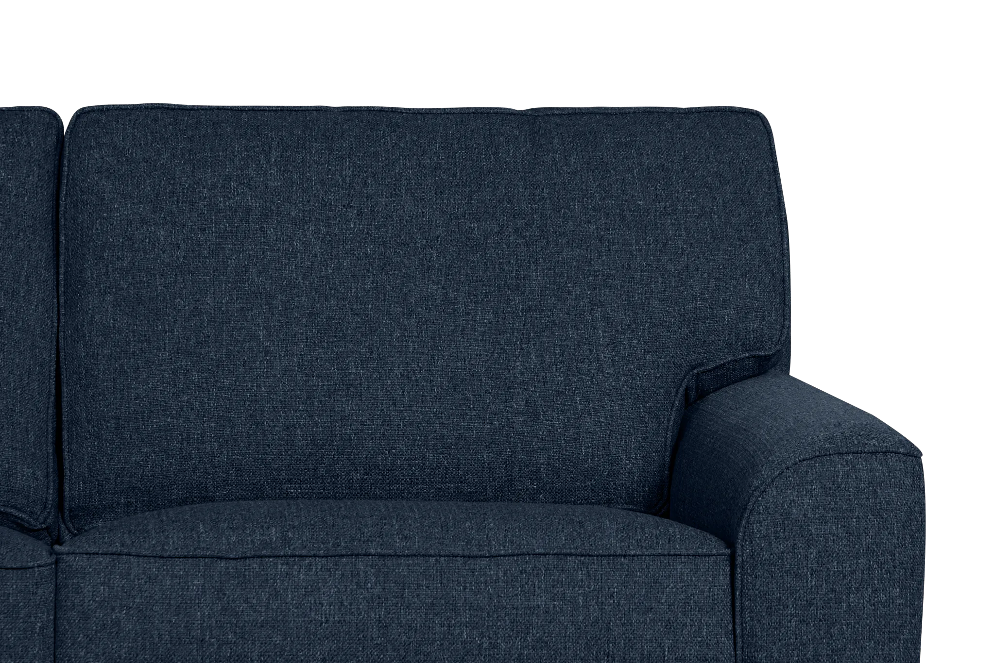 Sinclair Dark Blue Fabric Innerspring Sleeper