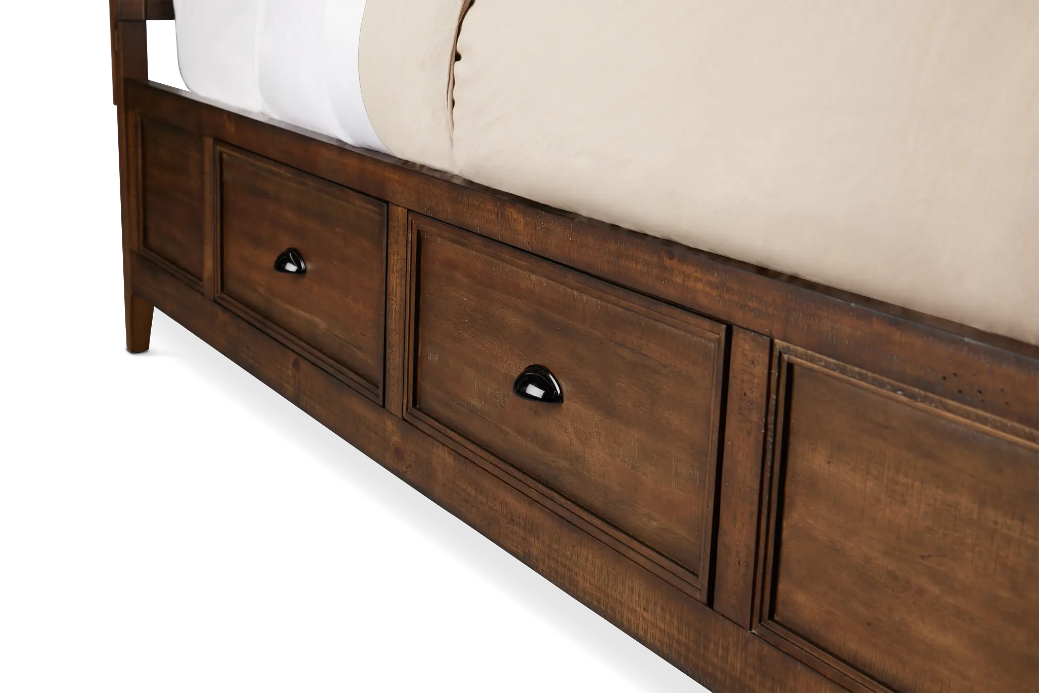 Heron Cove Mid Tone Panel Storage Bed Heron Cove Mid Tone Panel Storage Bed