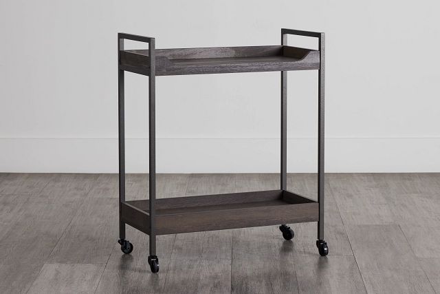 Pump Dark Tone Bar Cart