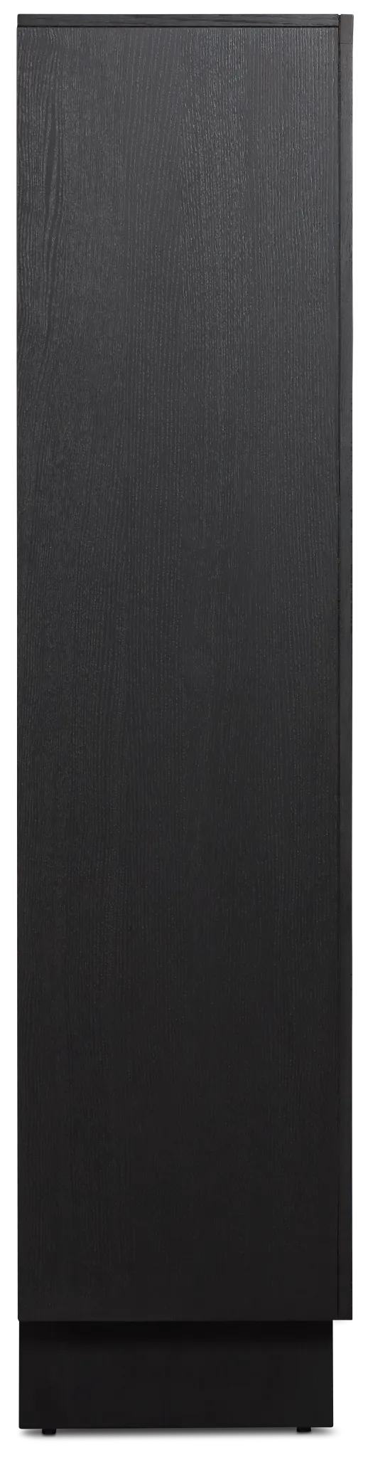Palonna Black Bookcase
