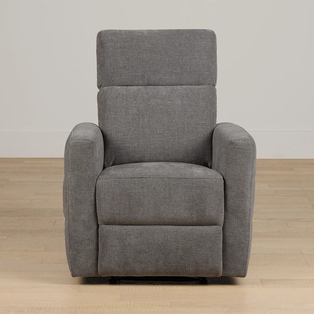 Rae Gray Fabric Recliner