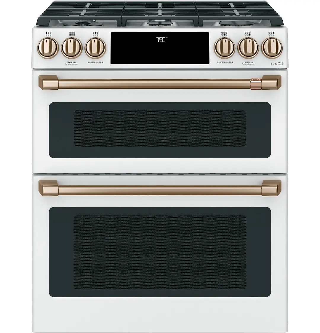Cafe 750 Series White 30" Gas Range Cafe 750 Series White 30" Gas Range