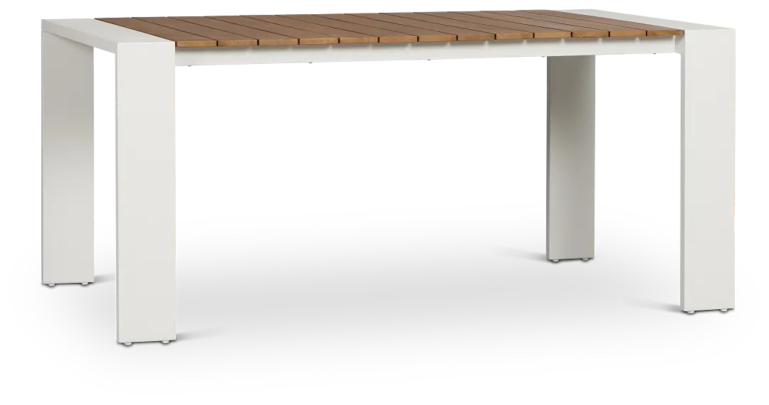 Sunrise Whiteteak 65" Rectangular Table