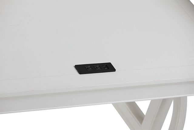 Heron Cove White Writing Desk