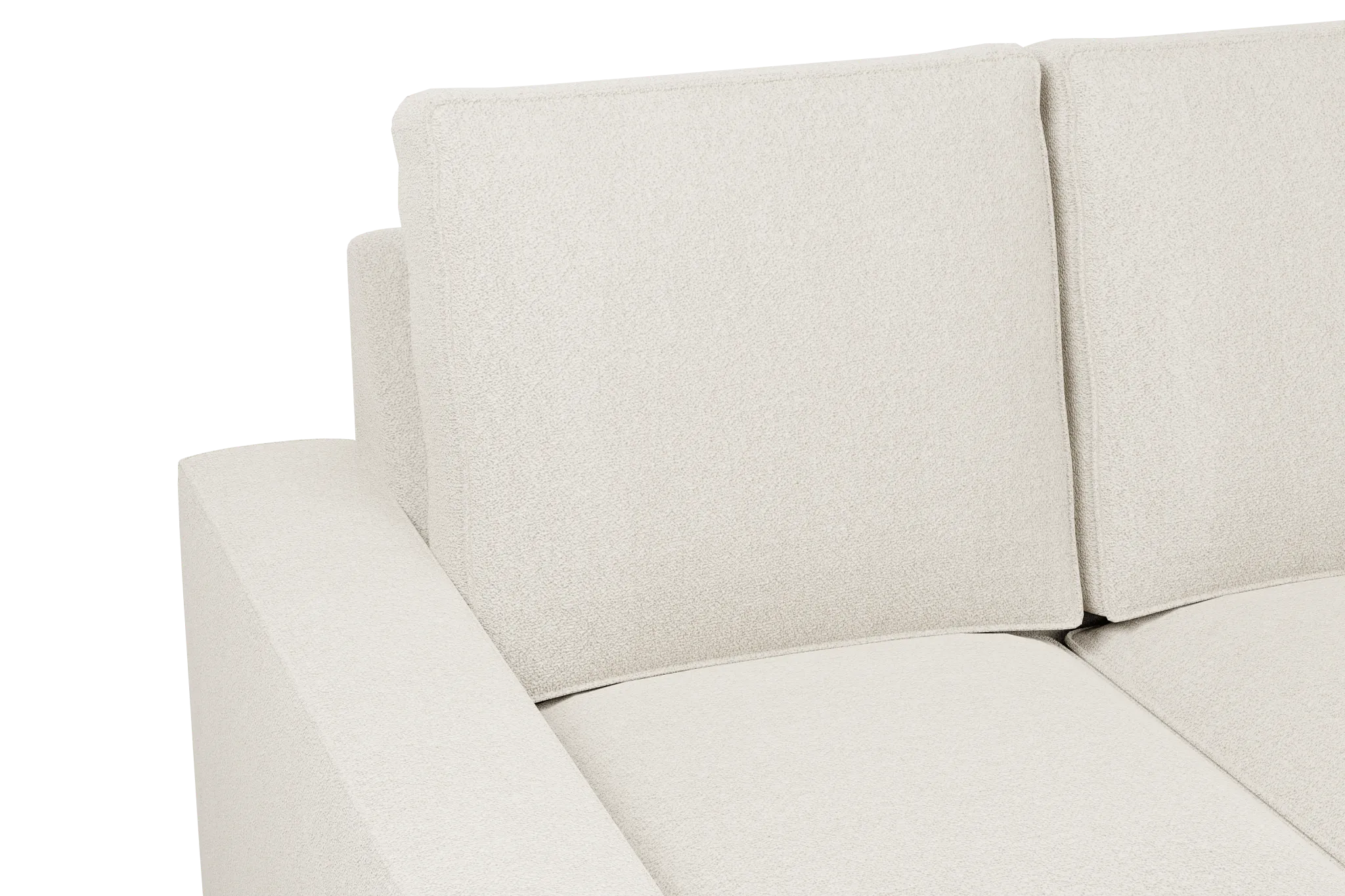 Edgewater Elite Ivory 84" Sofa W/ 3 Cushions