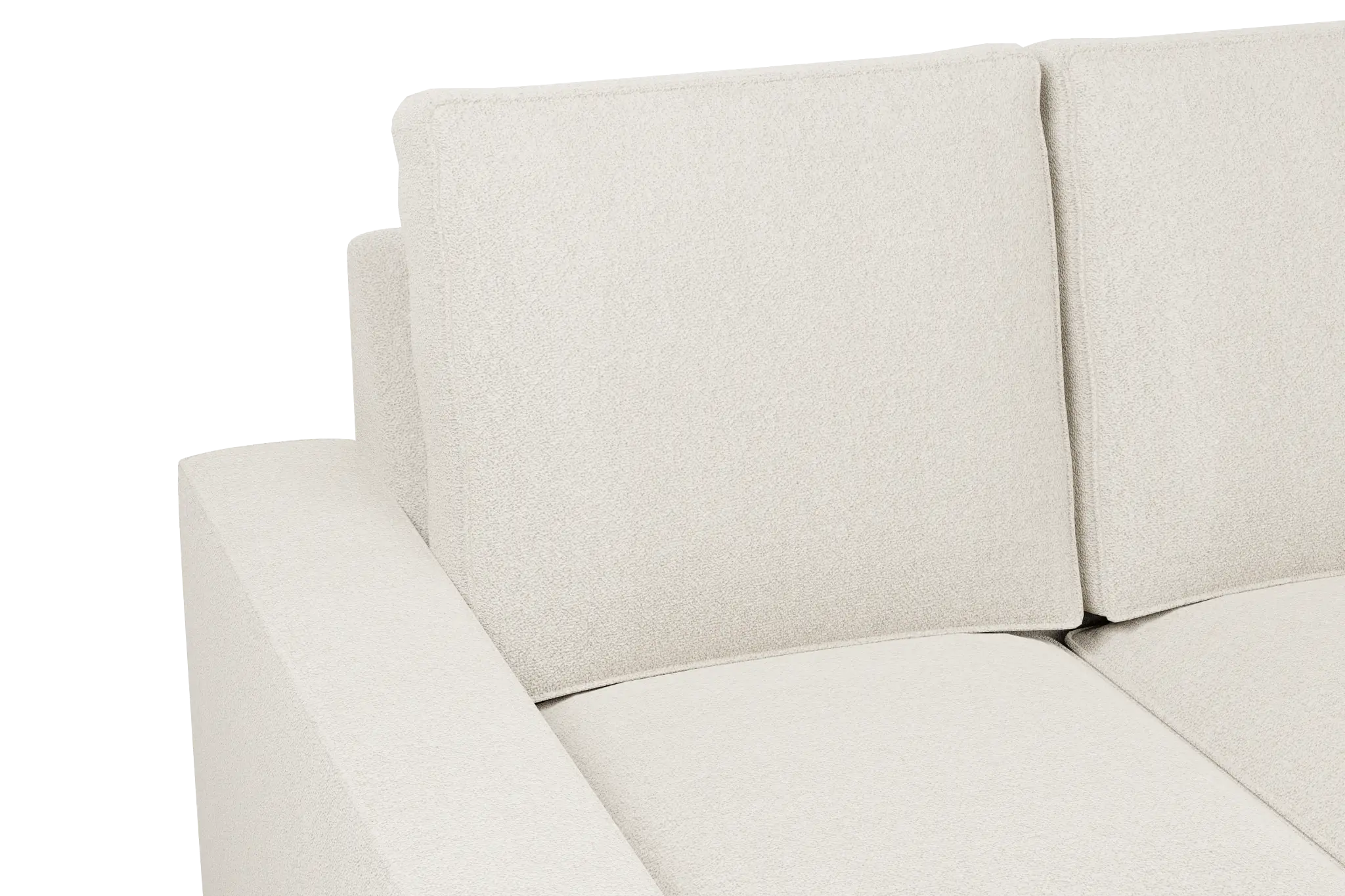Edgewater Elite Ivory 84" Sofa W/ 3 Cushions Edgewater Elite Ivory 84" Sofa W/ 3 Cushions