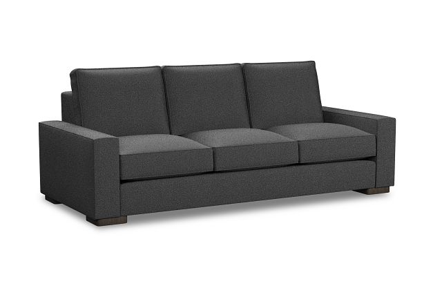 Edgewater Delray Dark Gray 96" Sofa W/ 3 Cushions (0)