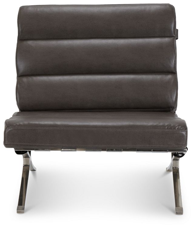 Tatiana Dark Gray Micro Accent Chair (3)