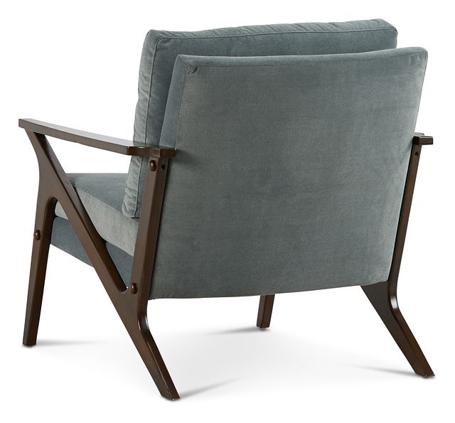 Grayson Gray Wood Accent Chair
