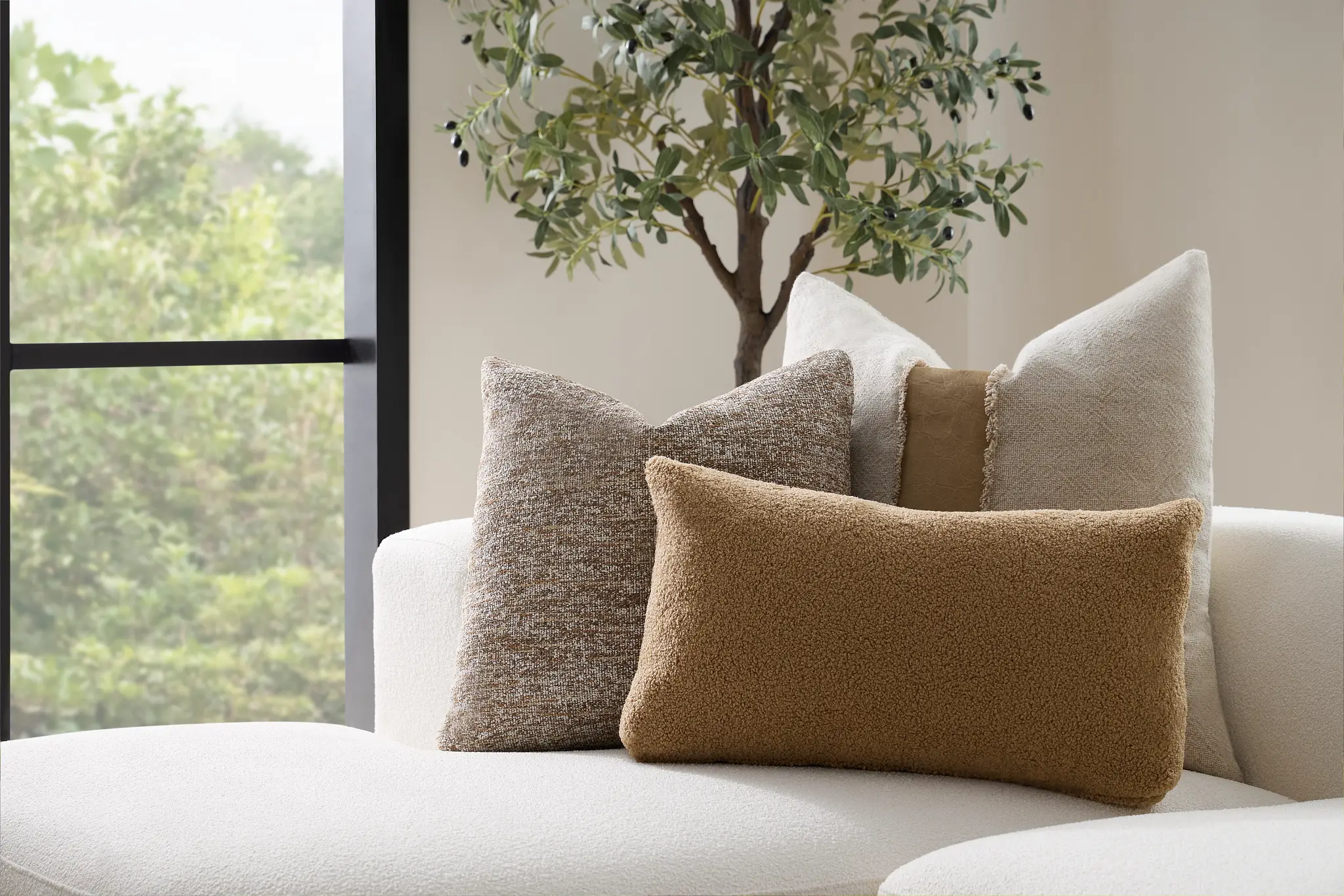 Henley Taupe Lumbar Accent Pillow Henley Taupe Lumbar Accent Pillow