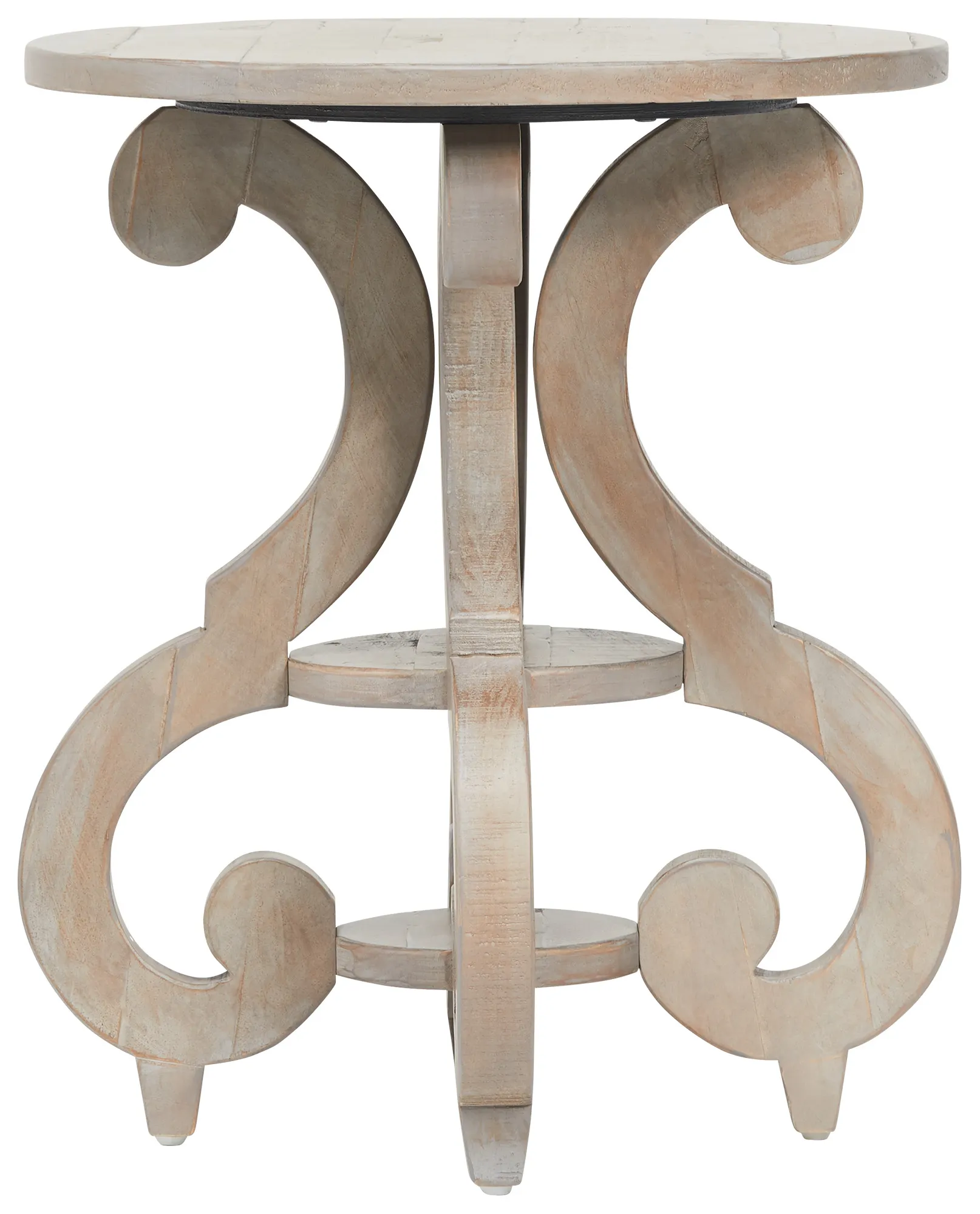 Sonoma Light Tone Round End Table