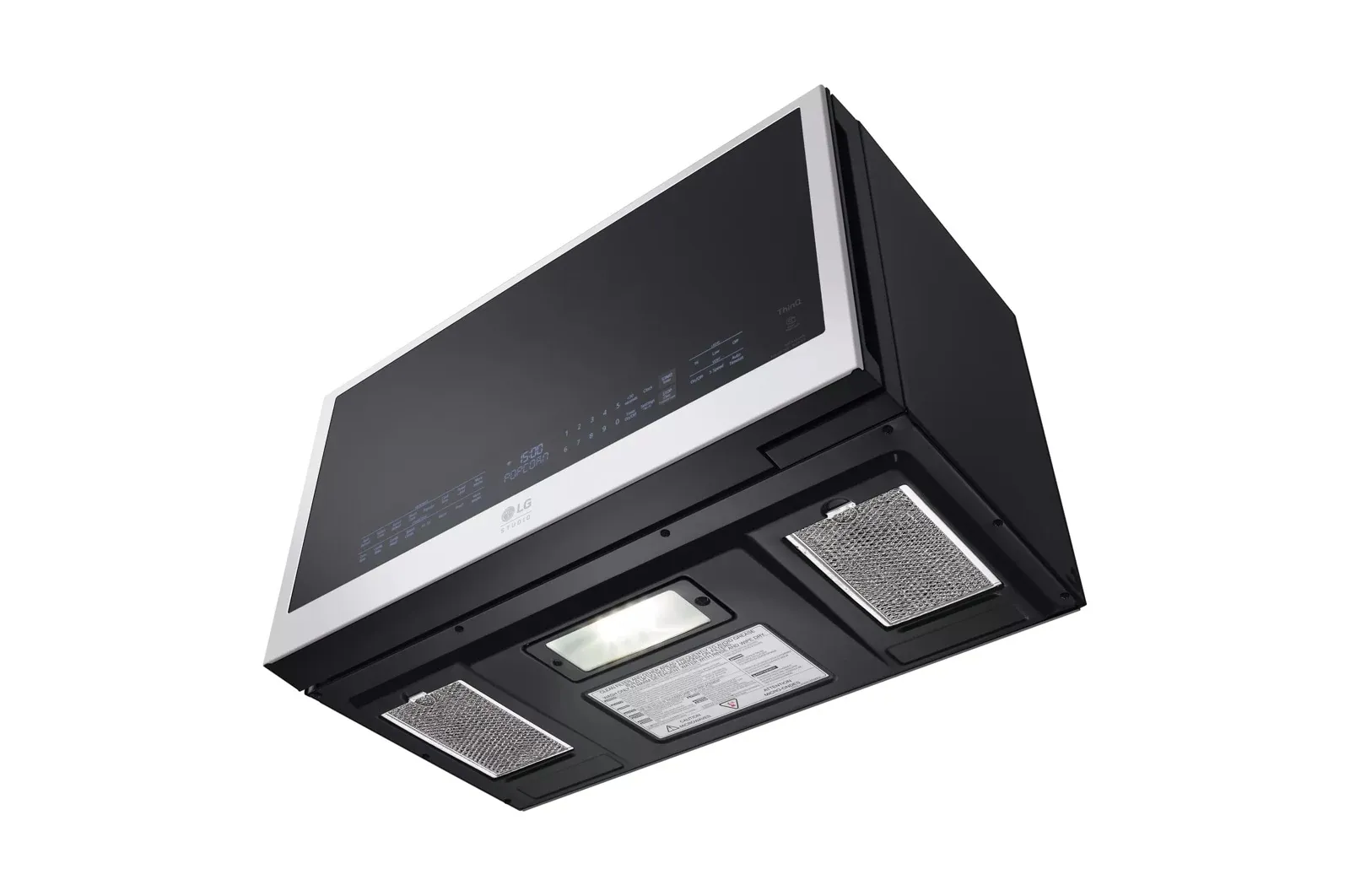 Lg 1738 Series White Over-the-range Microwave