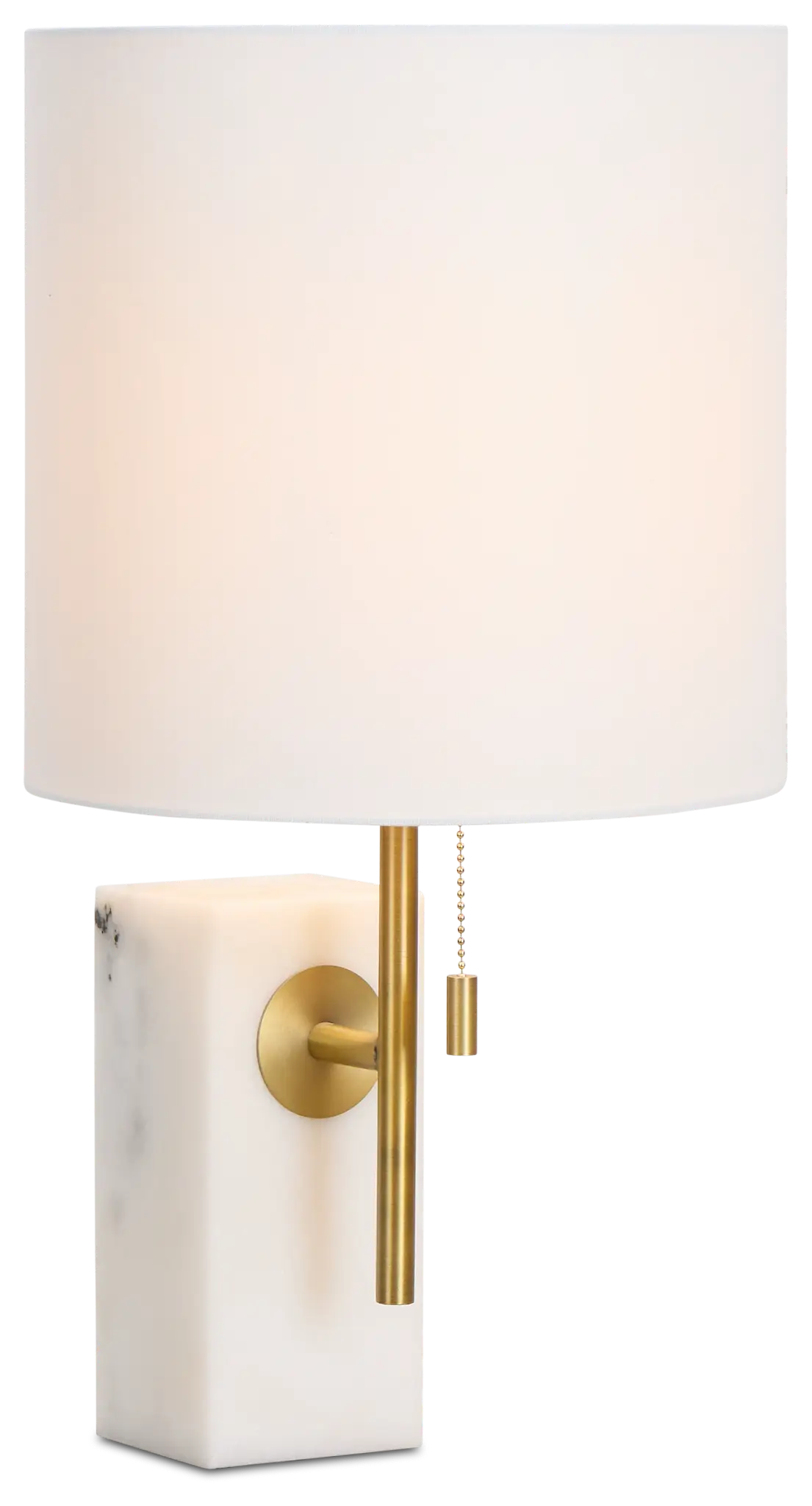 Aria White Marble Table Lamp Aria White Marble Table Lamp