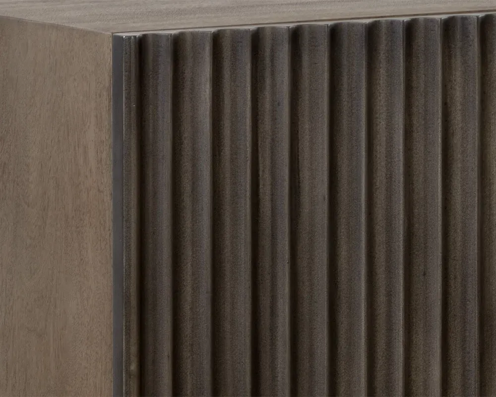 Sebring Dark Taupe Large Credenza