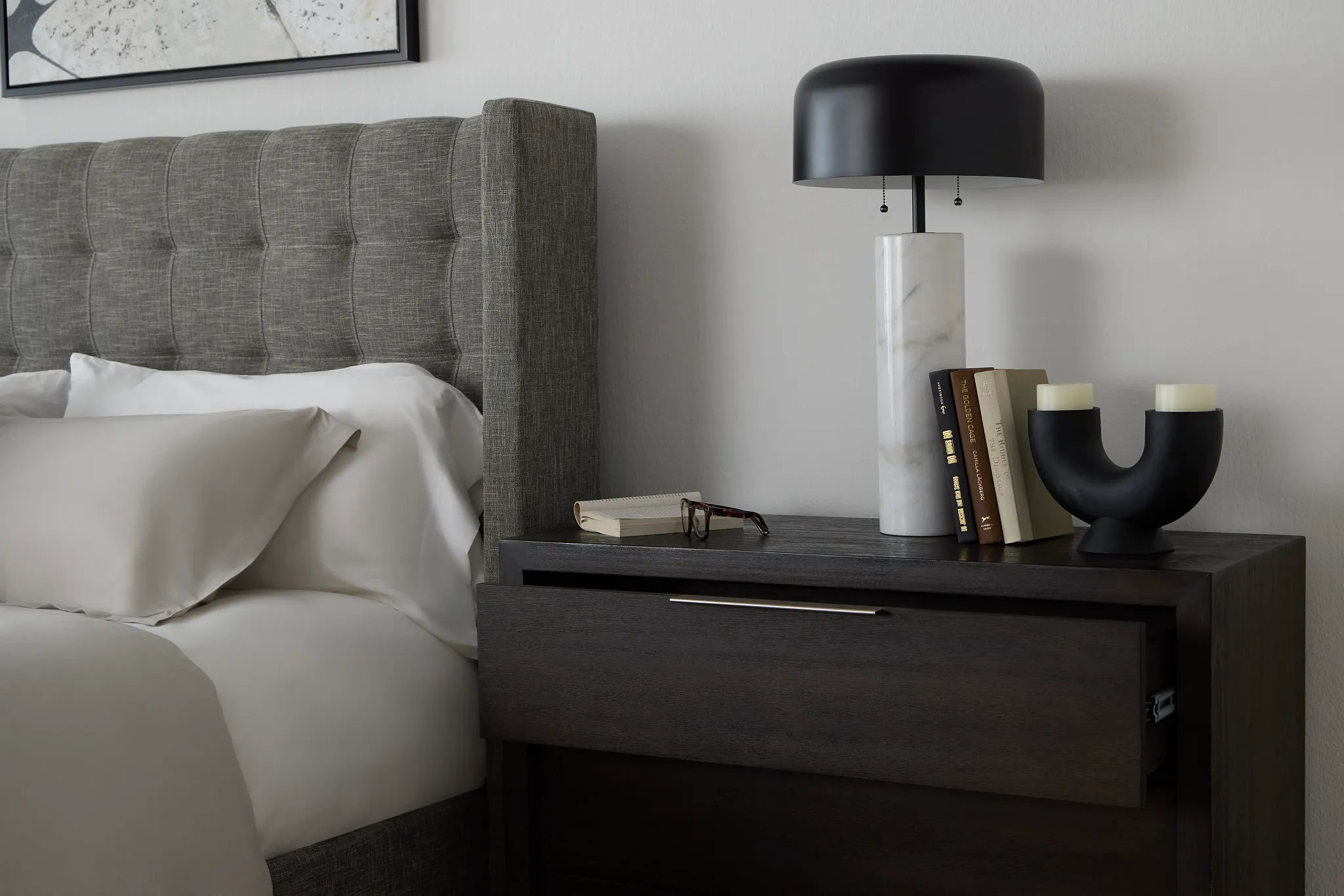 Madden Dark Tone 3-drawer Nightstand