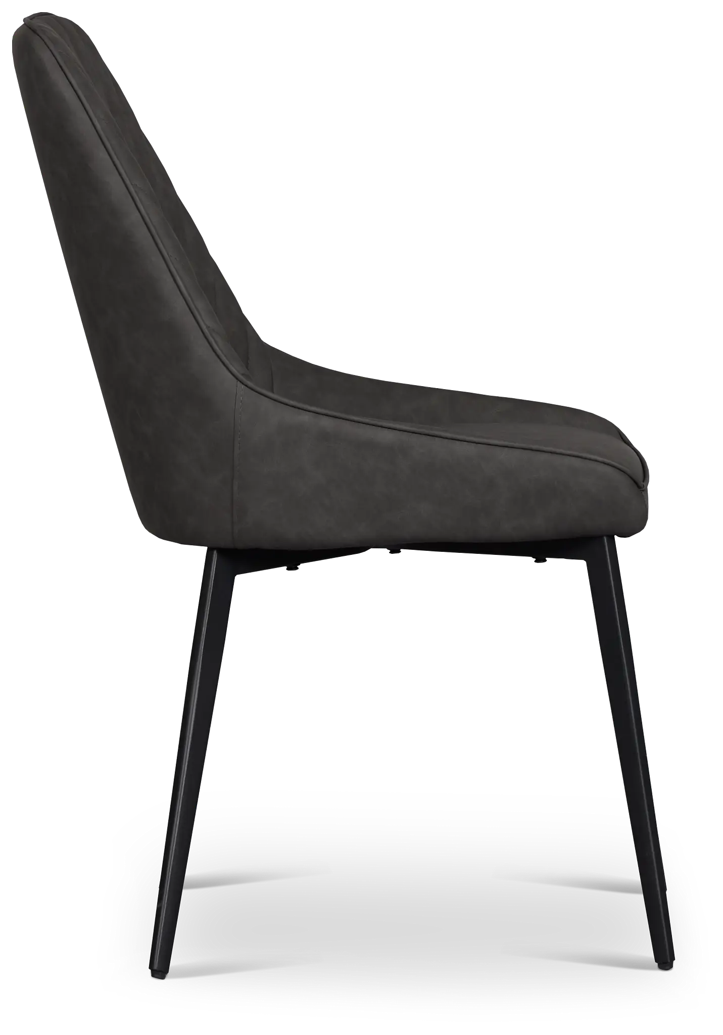 Maricopa Dark Gray Upholstered Side Chair Maricopa Dark Gray Upholstered Side Chair