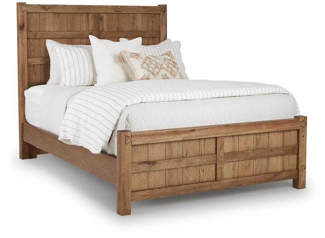 Salt Lake Mid Tone Panel Bed