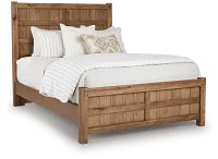 Salt Lake Mid Tone Panel Bed