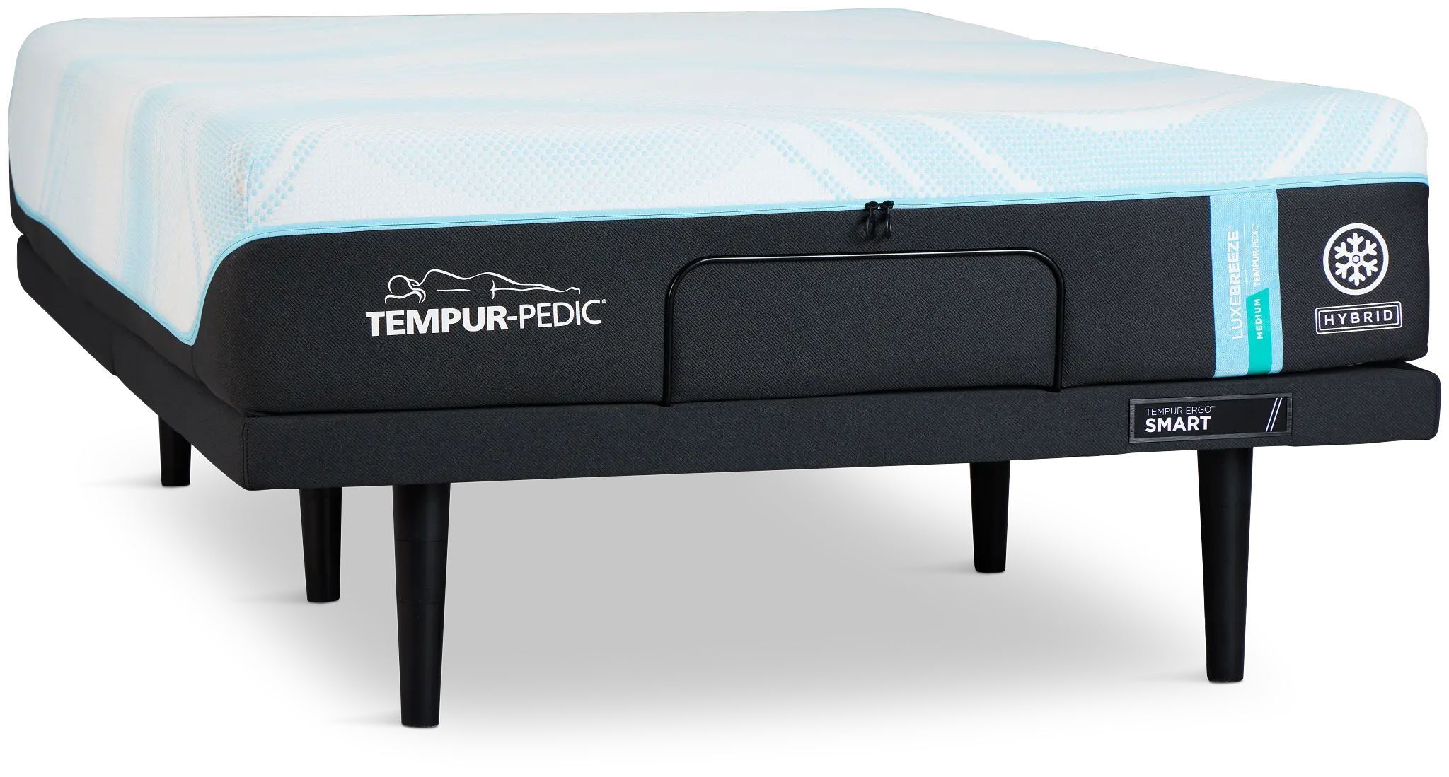 Tempur-pedic Tempur-luxebreeze Medium Ergo Smart Adjustable Mattress Set Tempur-pedic Tempur-luxebreeze Medium Ergo Smart Adjustable Mattress Set